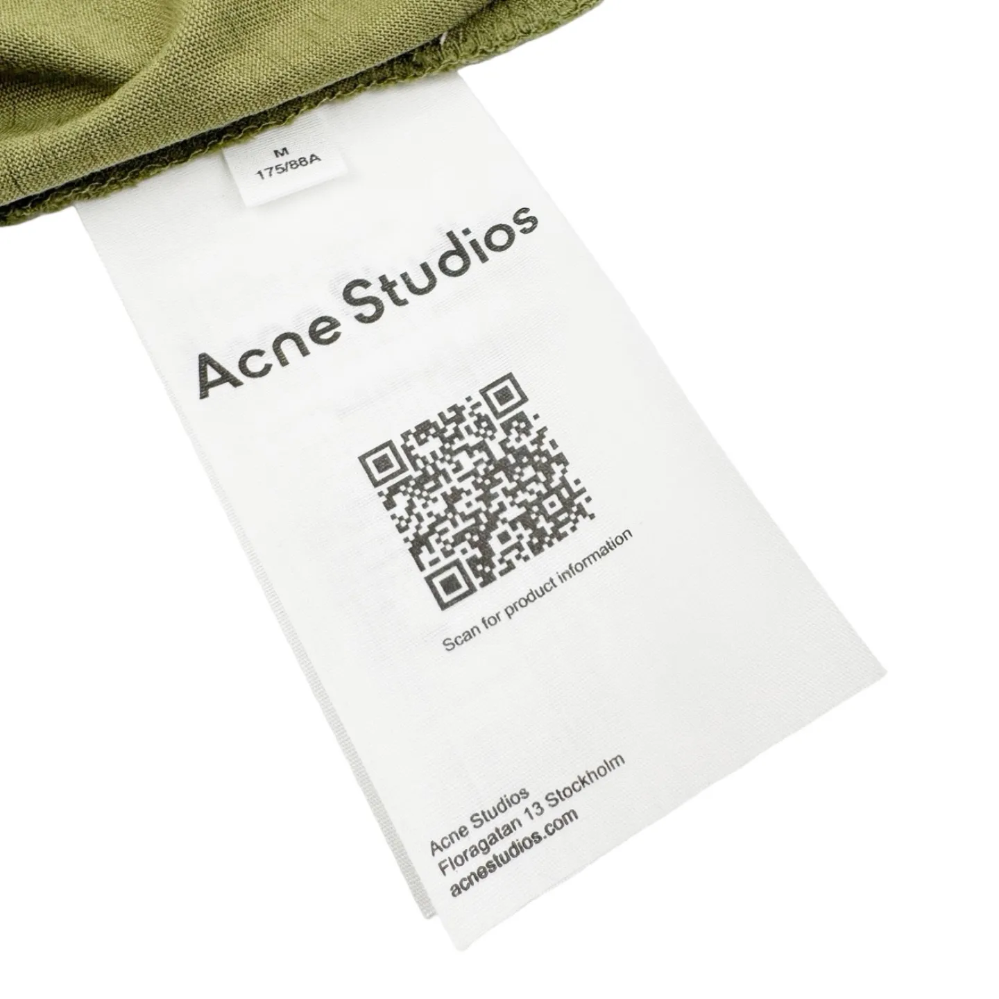 Acne （Green） 2, ， Breathable Acne Studios ， ， ， ， 。 Size:S-M-L-XL